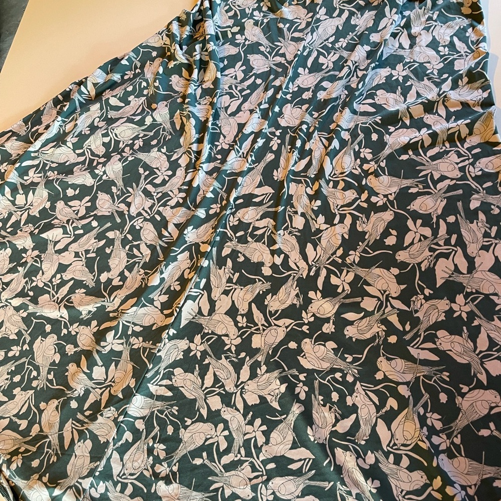 3x maxi skirt LulaRoe with birds
